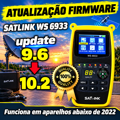 Firmware Satlink Ws 6933 update 9.6 para 10.2