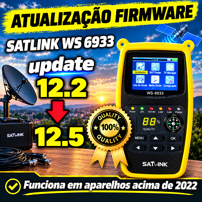 Firmware Satlink Ws 6933 update 12.2 para 12.5