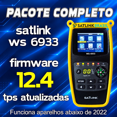 Atualização Completa Satlink Ws 6933 V12.4